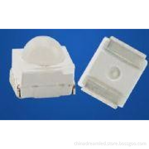 Shenzhen manufacturer 0.1W 50mA 525nm Top lens 3528 LED lamp with Epileds chip